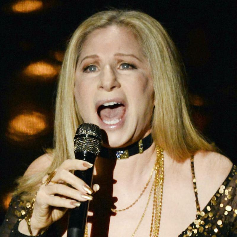 Entertainer Barbara Streisand