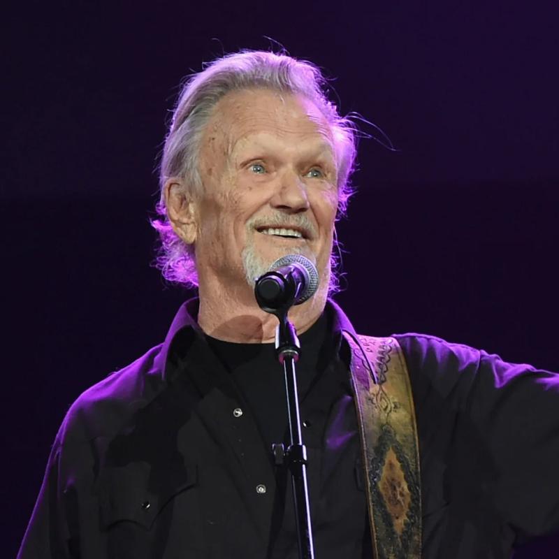 Actor and musician Kris Kristofferson