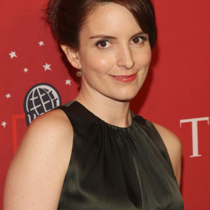 Actress Tina Fey arrives at TIME's 100 Most Influential People Gala